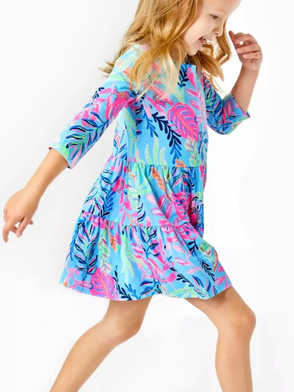 Lilly Pulitzer Girls Geanna Dress Porto  